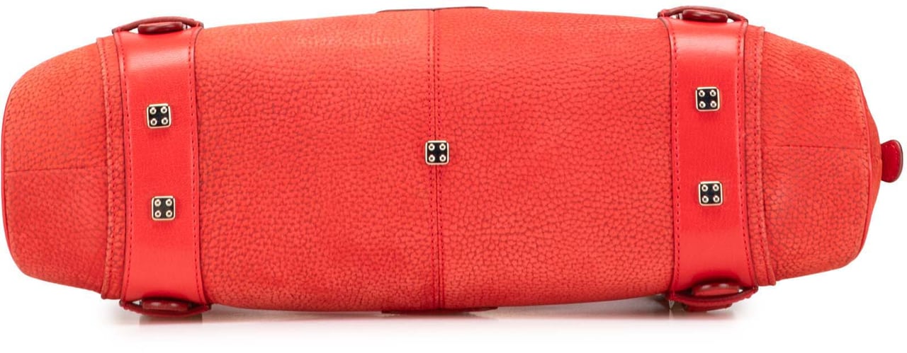 Loewe Nubuck Senda Handbag Rood