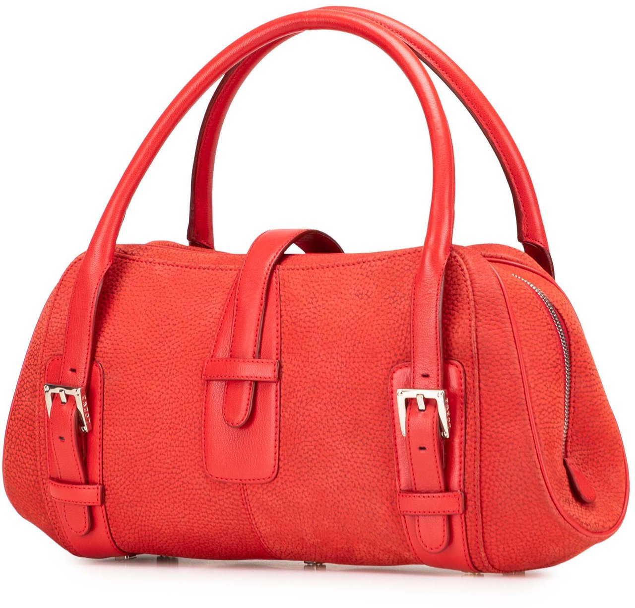 Loewe Nubuck Senda Handbag Rood