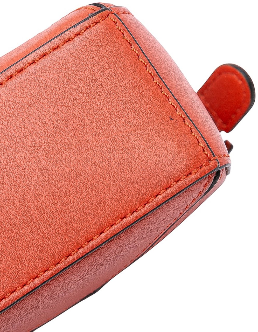 Loewe Nano Calfskin Puzzle Satchel Oranje