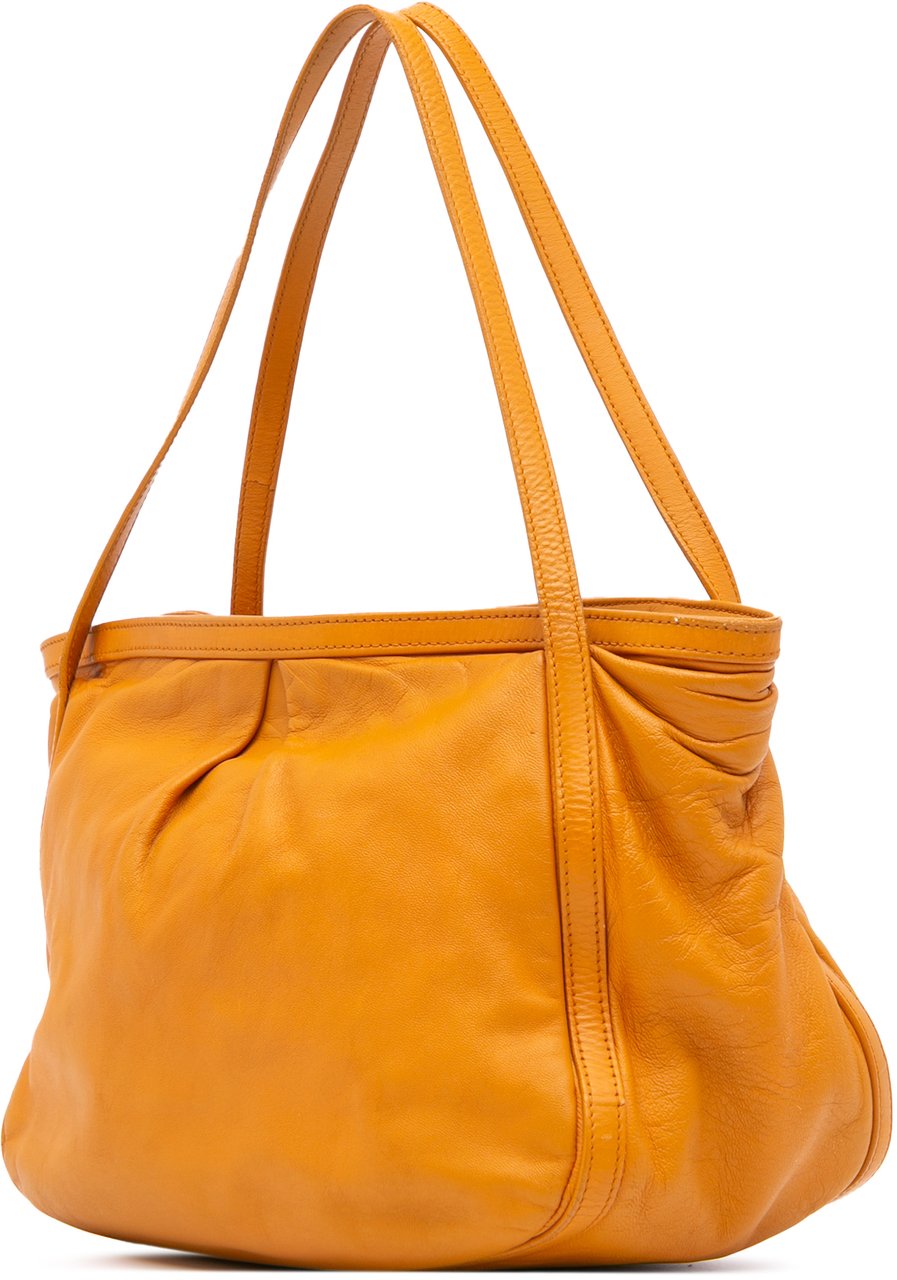 Loewe Leather Tote Oranje