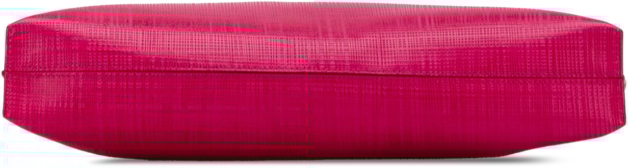 Loewe Large Linen Embossed Patent Anagram Repeat T Pouch Roze