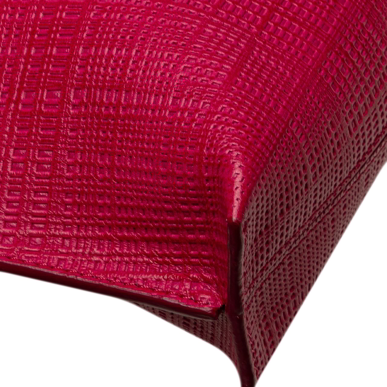 Loewe Large Linen Embossed Patent Anagram Repeat T Pouch Roze