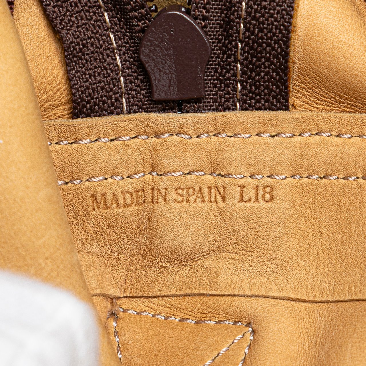 Loewe Suede Anagram Crossbody Bruin