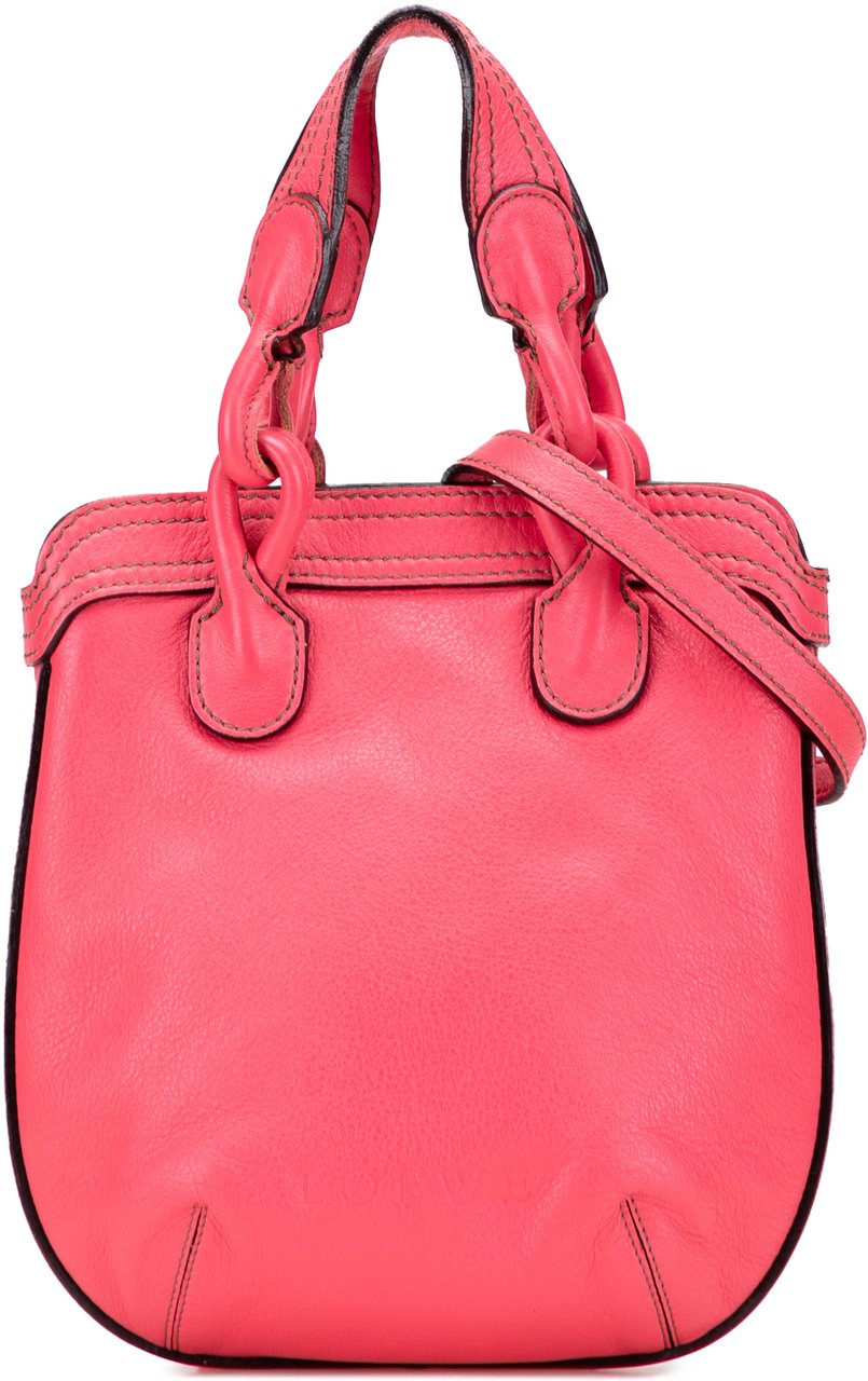 Loewe Leather Fiesta Satchel Roze
