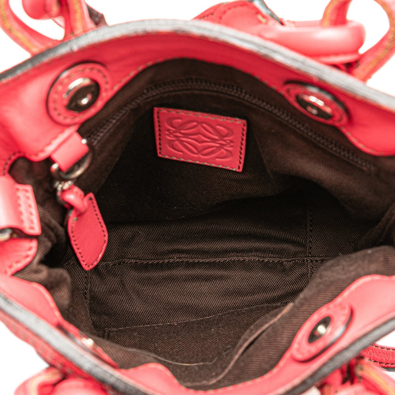 Loewe Leather Fiesta Satchel Roze