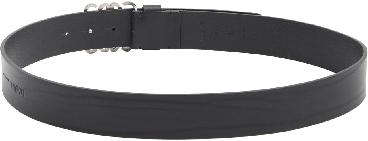 Loewe Anagram Chunky Belt Zwart