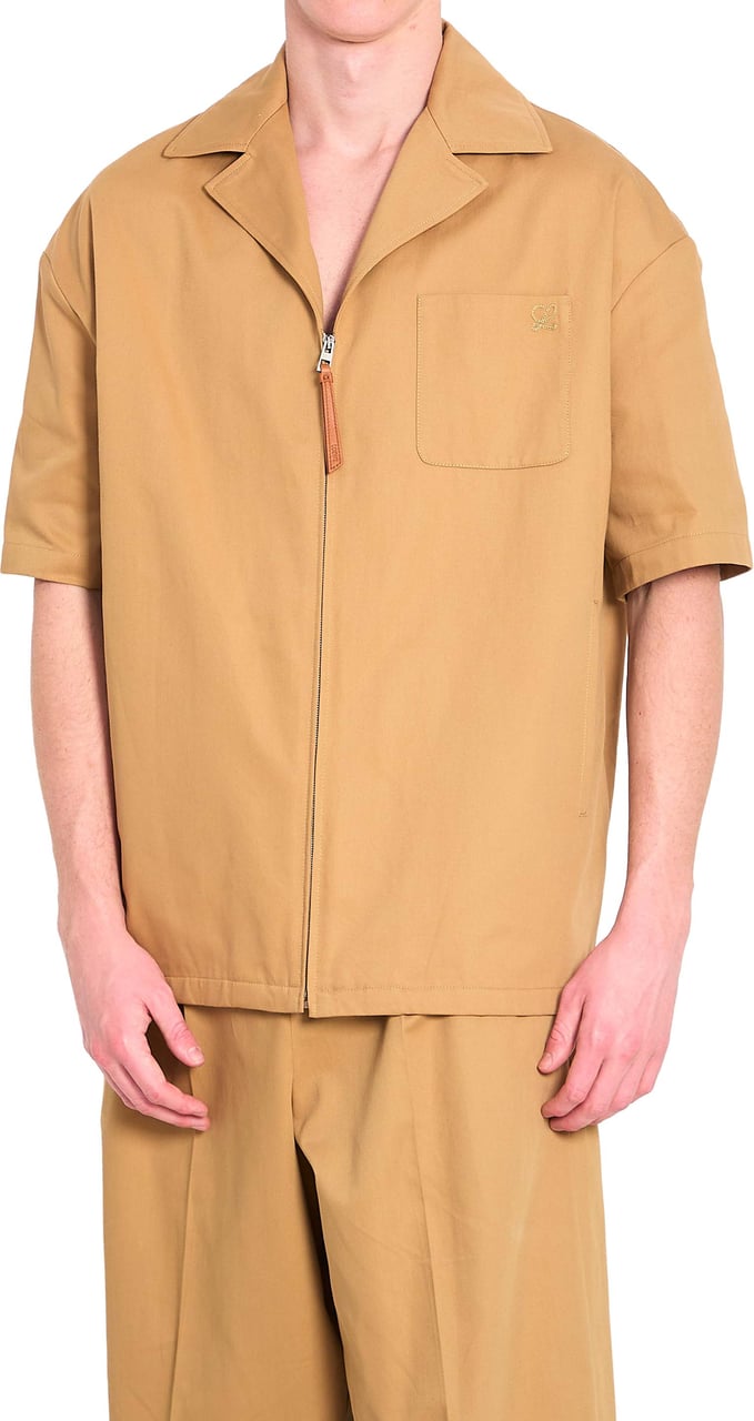 Loewe Short sleeve shirt Beige