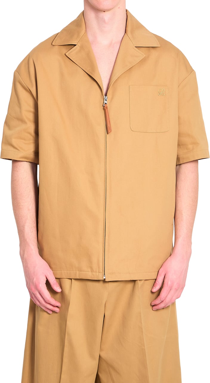 Loewe Short sleeve shirt Beige