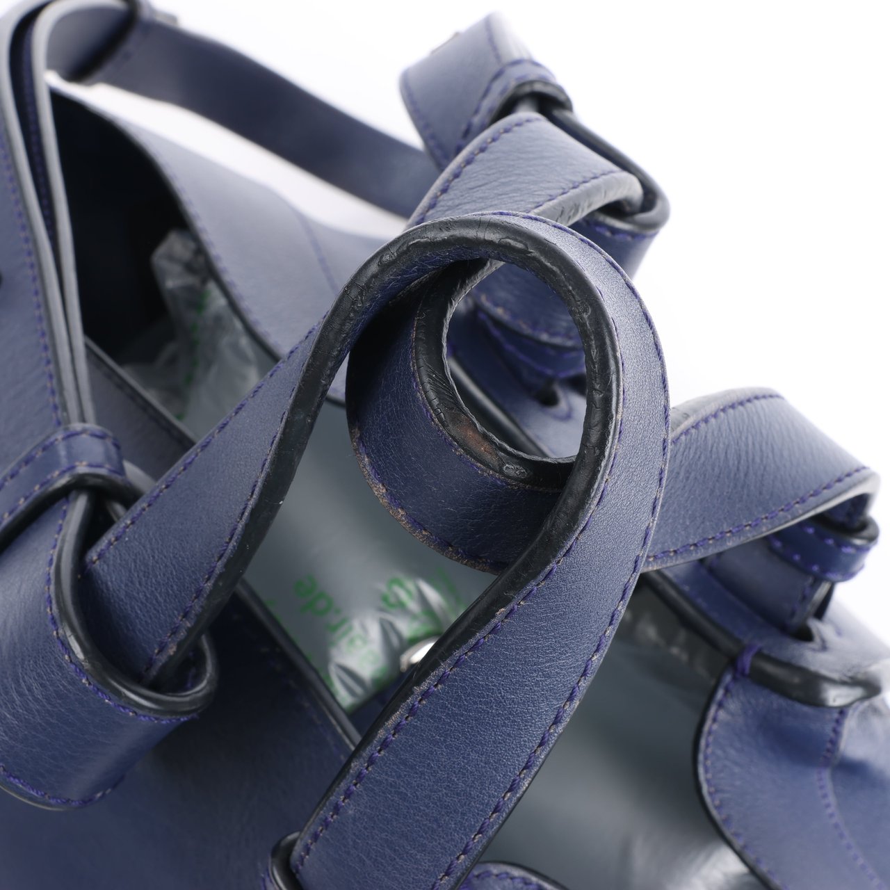 Loewe LOEWE Hammock Small Leather 2Way Handbag in Navy Blue Navy