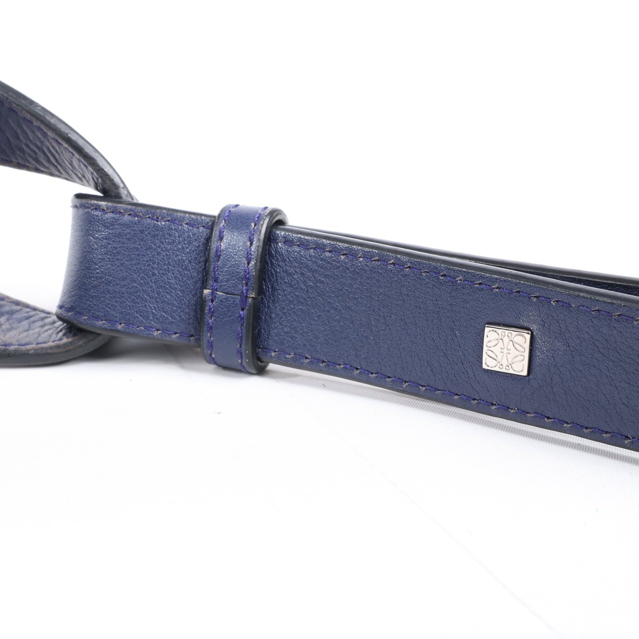 Loewe LOEWE Hammock Small Leather 2Way Handbag in Navy Blue Navy