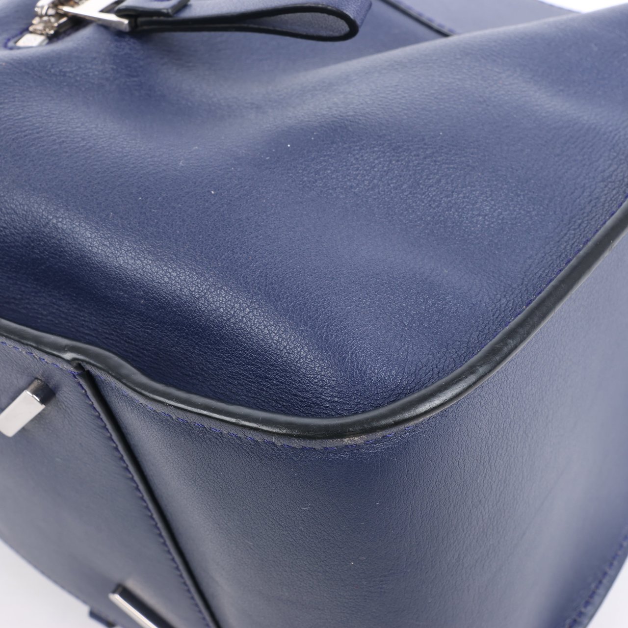 Loewe LOEWE Hammock Small Leather 2Way Handbag in Navy Blue Navy