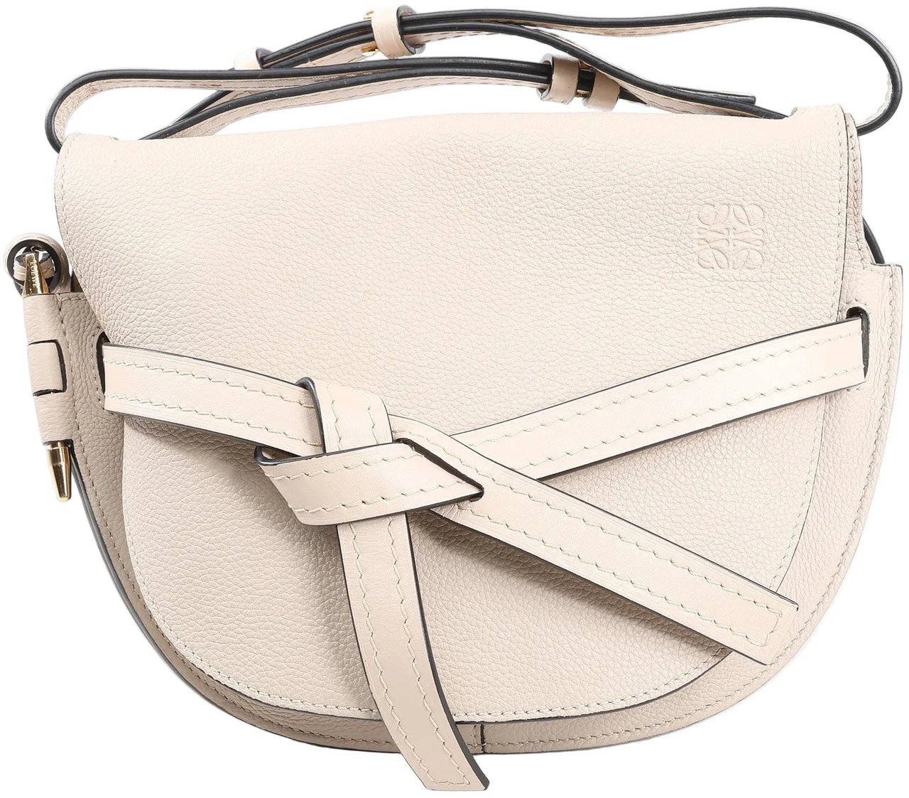 Loewe LOEWE Gate Soft Grain Leather Mini Crossbody Bag Beige Beige