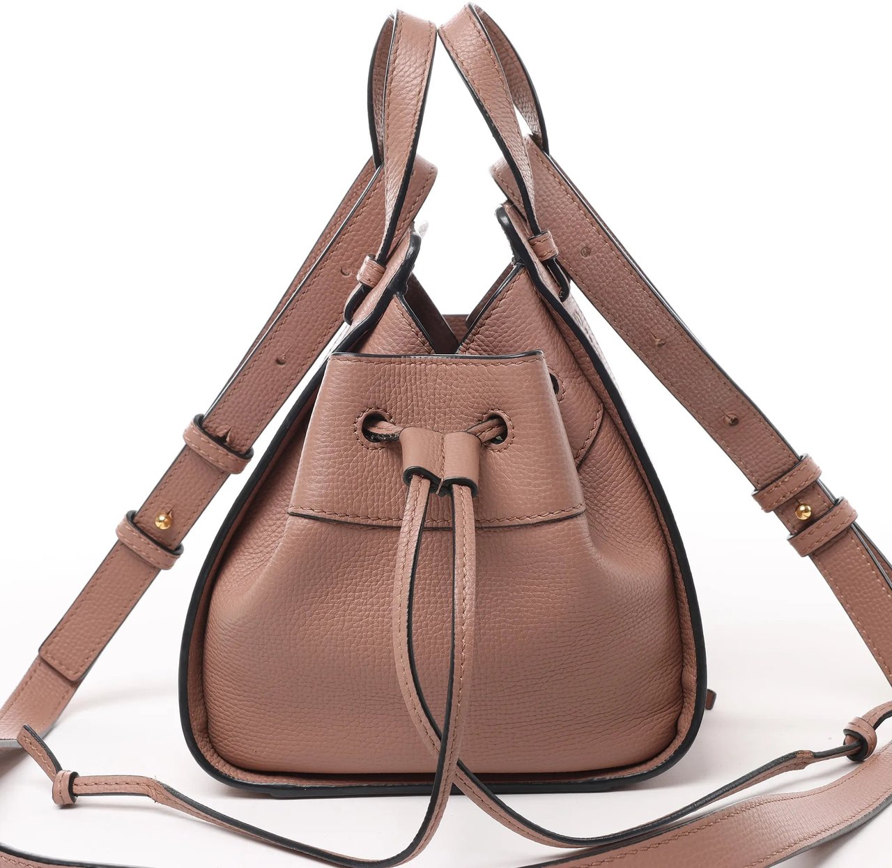 Loewe LOEWE Hammock Mini Leather 2Way Handbag in Dusty Pink Bruin