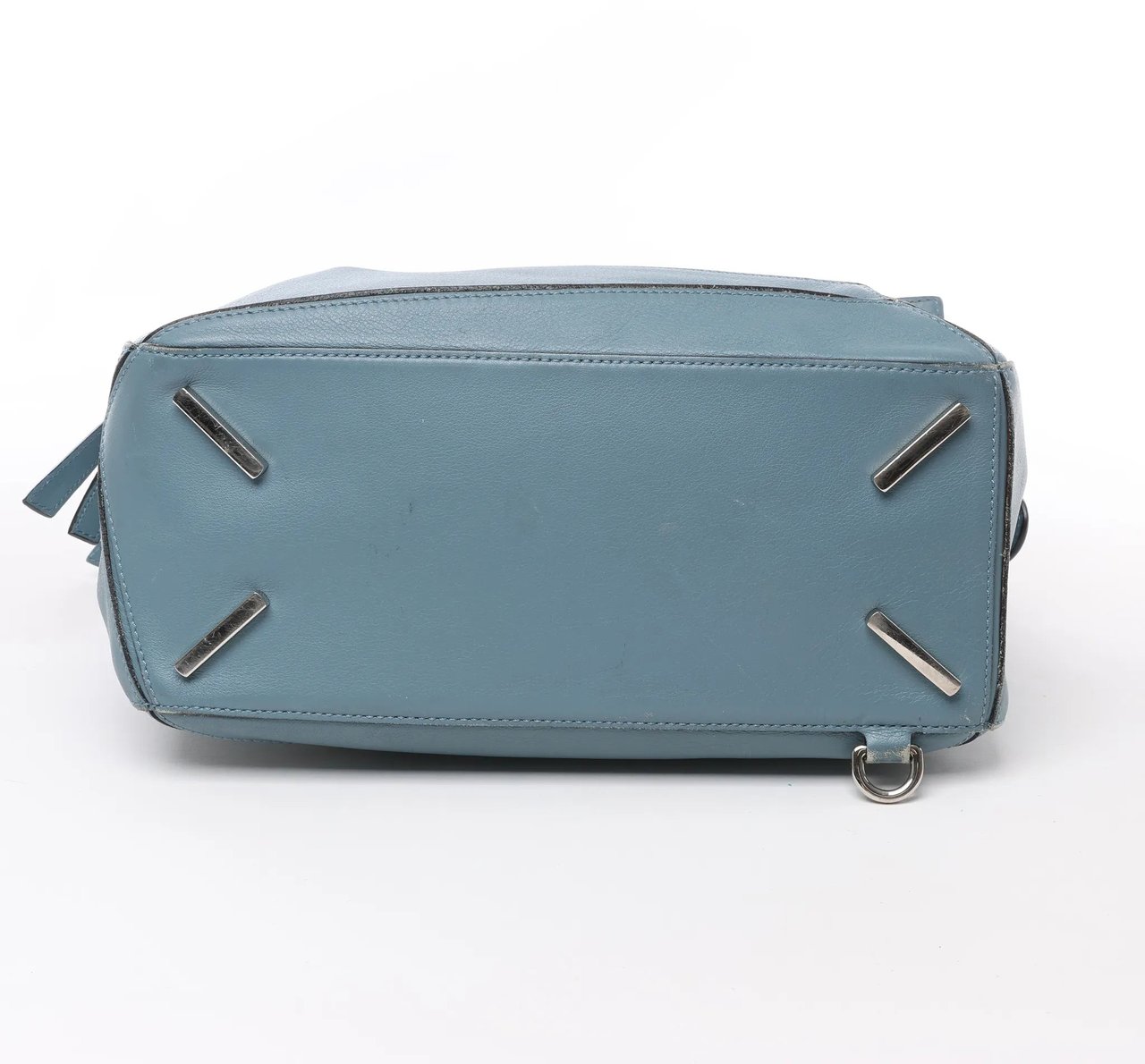 Loewe LOEWE Puzzle Medium Leather 2Way Handbag in Blue Blauw