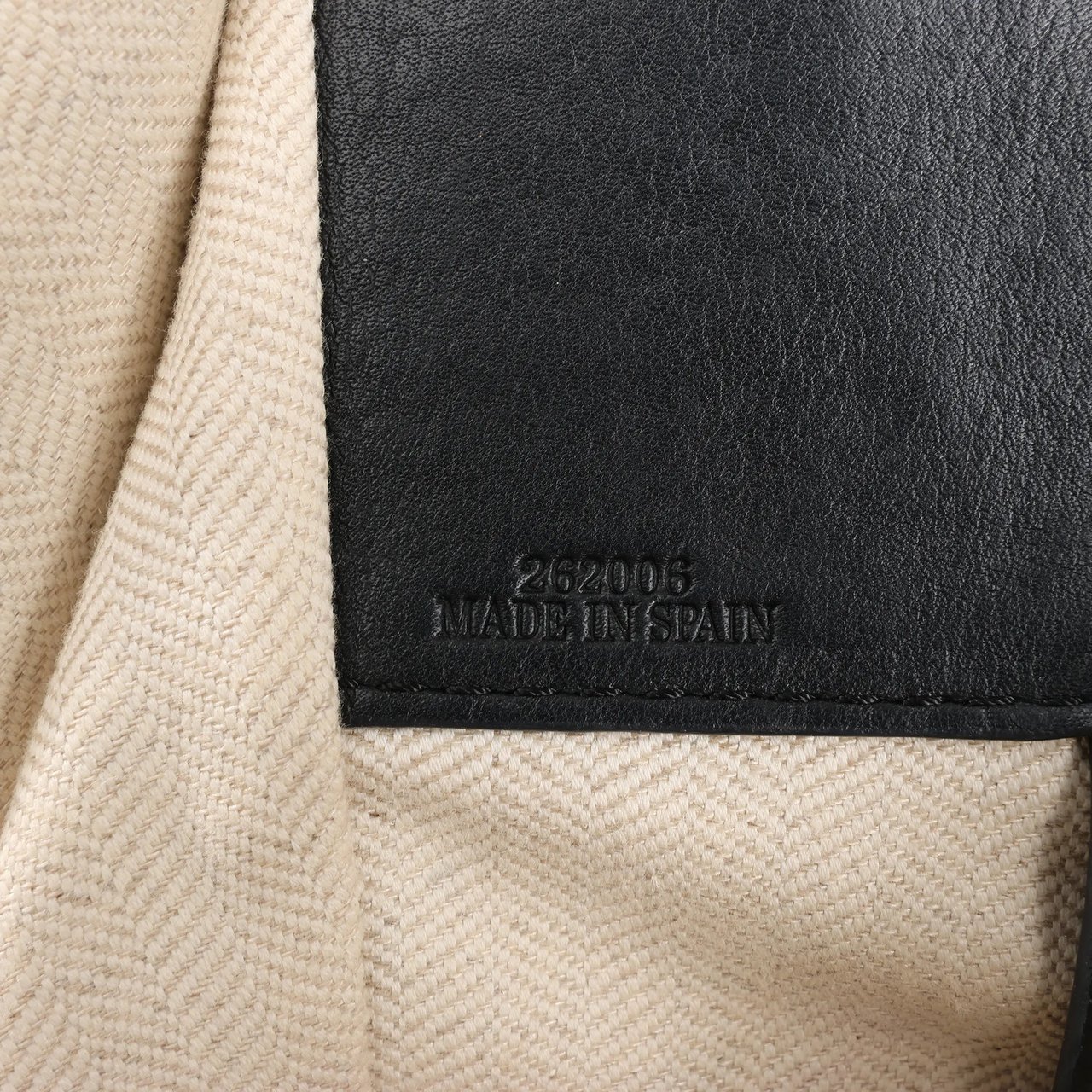 Loewe LOEWE Hammock Small Leather 2Way Handbag in Orange x Black x Beige Divers