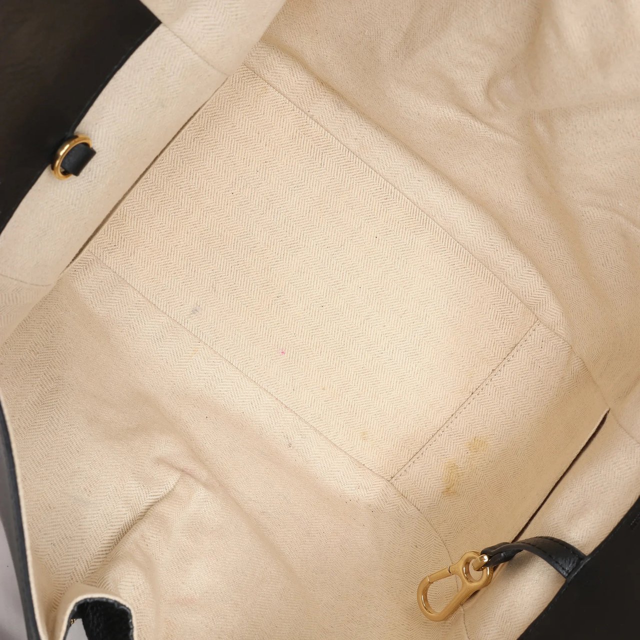 Loewe LOEWE Hammock Small Leather 2Way Handbag in Orange x Black x Beige Divers