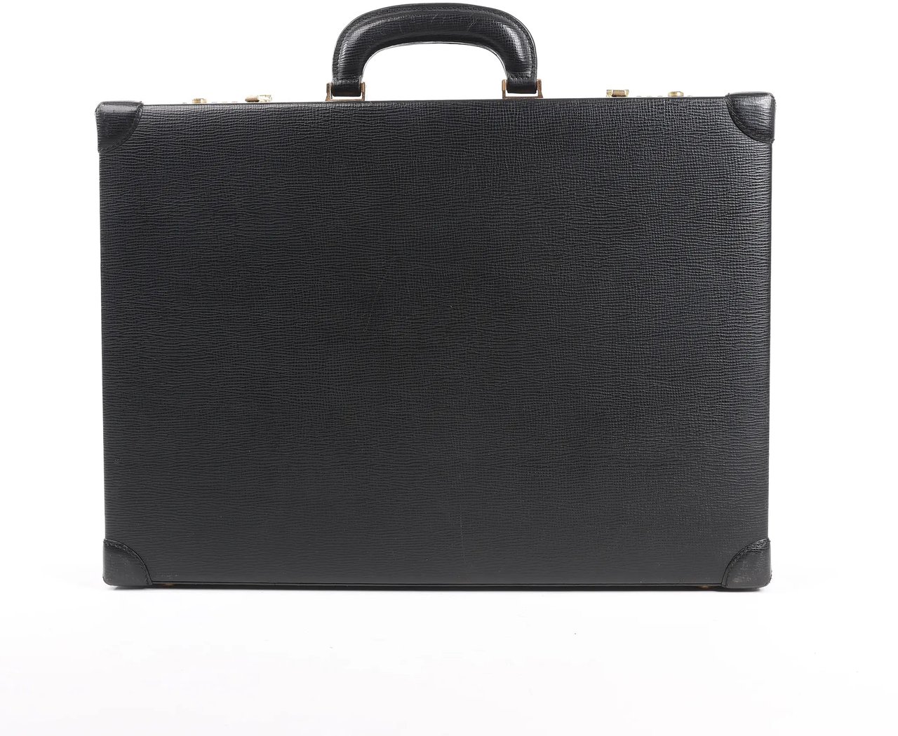 Loewe Loewe Anagram Leather Travel Bag in Black Zwart