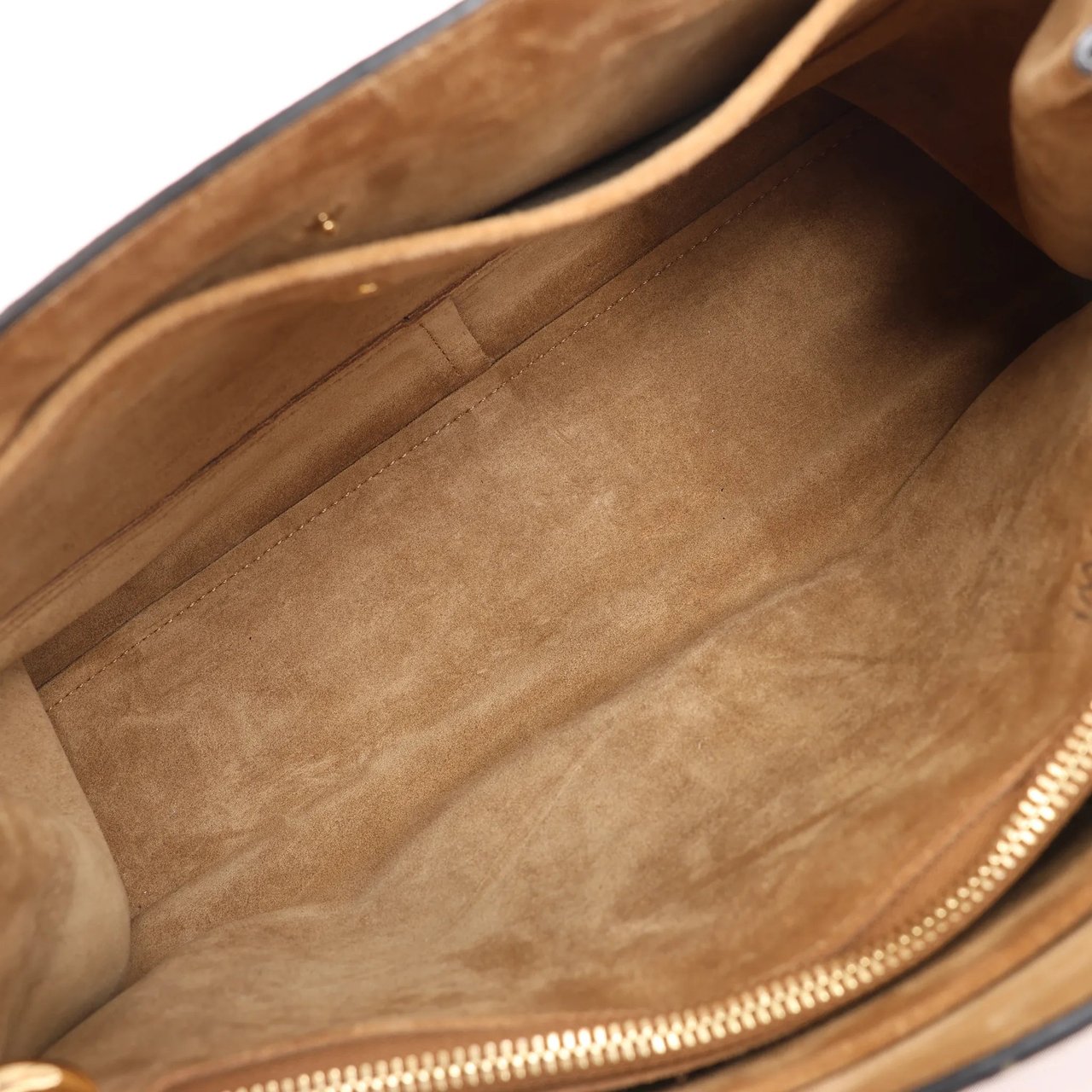 Loewe LOEWE Gate Top Handle Leather 2Way Handbag in Brown Bruin