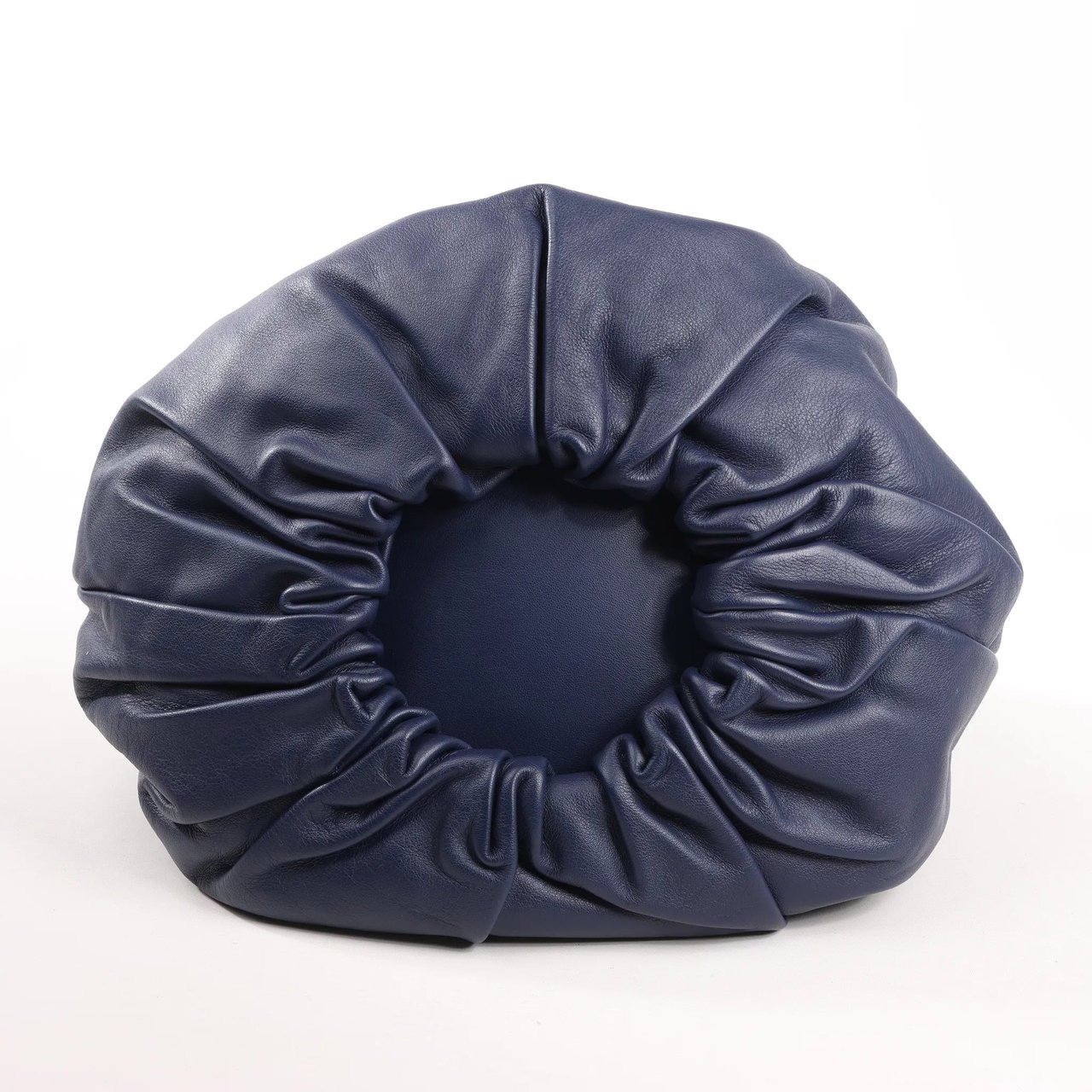 Loewe LOEWE Bounces Leather Handbag in Navy Blue Navy