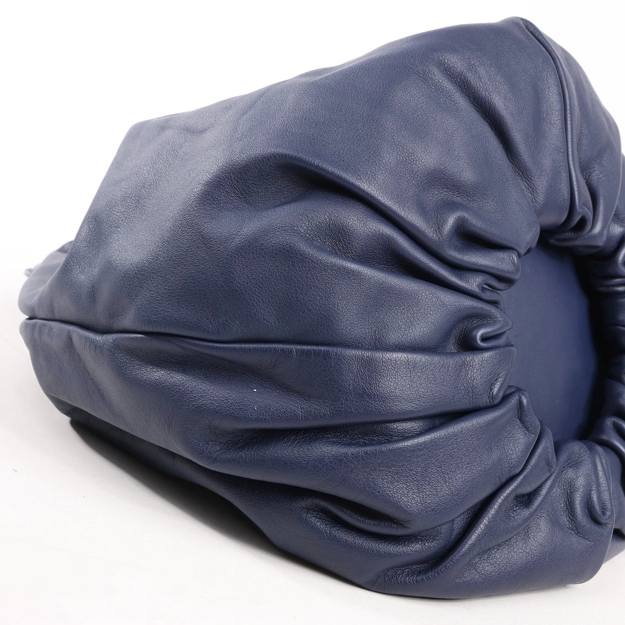 Loewe LOEWE Bounces Leather Handbag in Navy Blue Navy