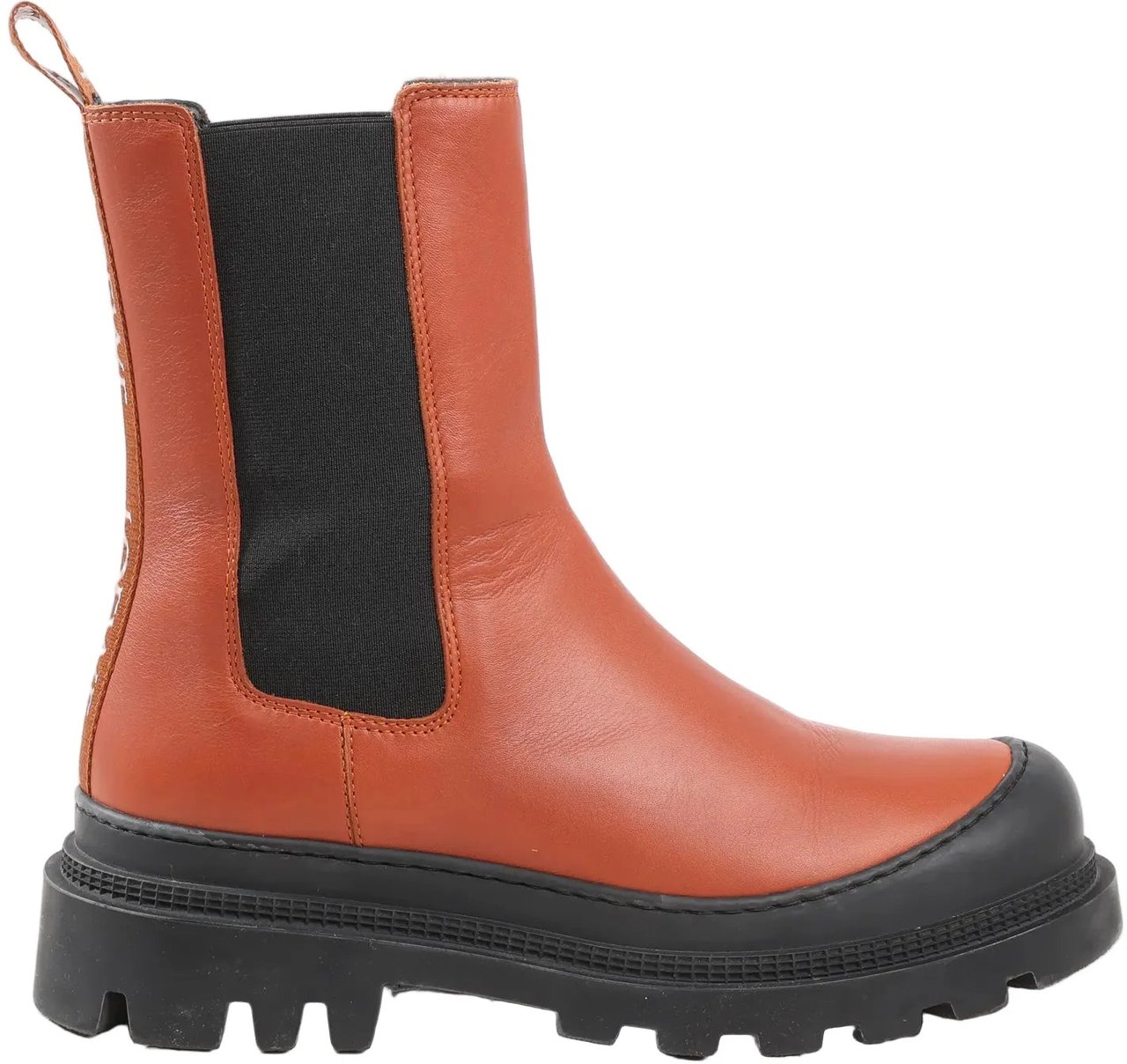 Loewe Loewe Chelsea Leather Ankle Boots in Brown 592209, Size 38 EU Divers