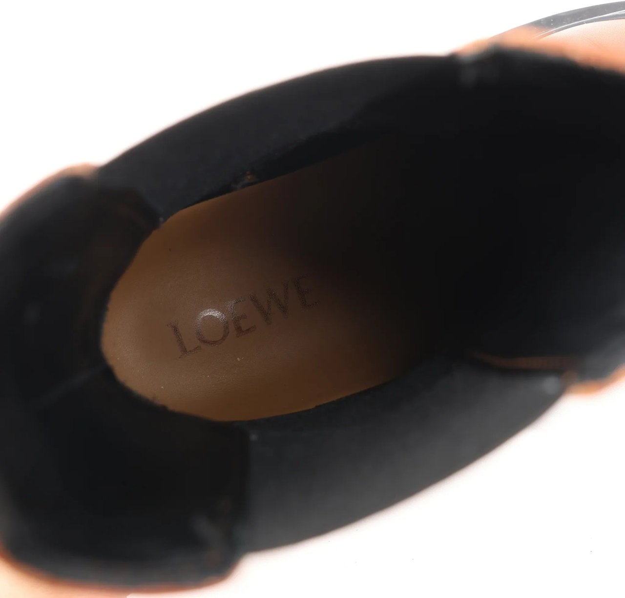 Loewe Loewe Chelsea Leather Ankle Boots in Brown 592209, Size 38 EU Divers