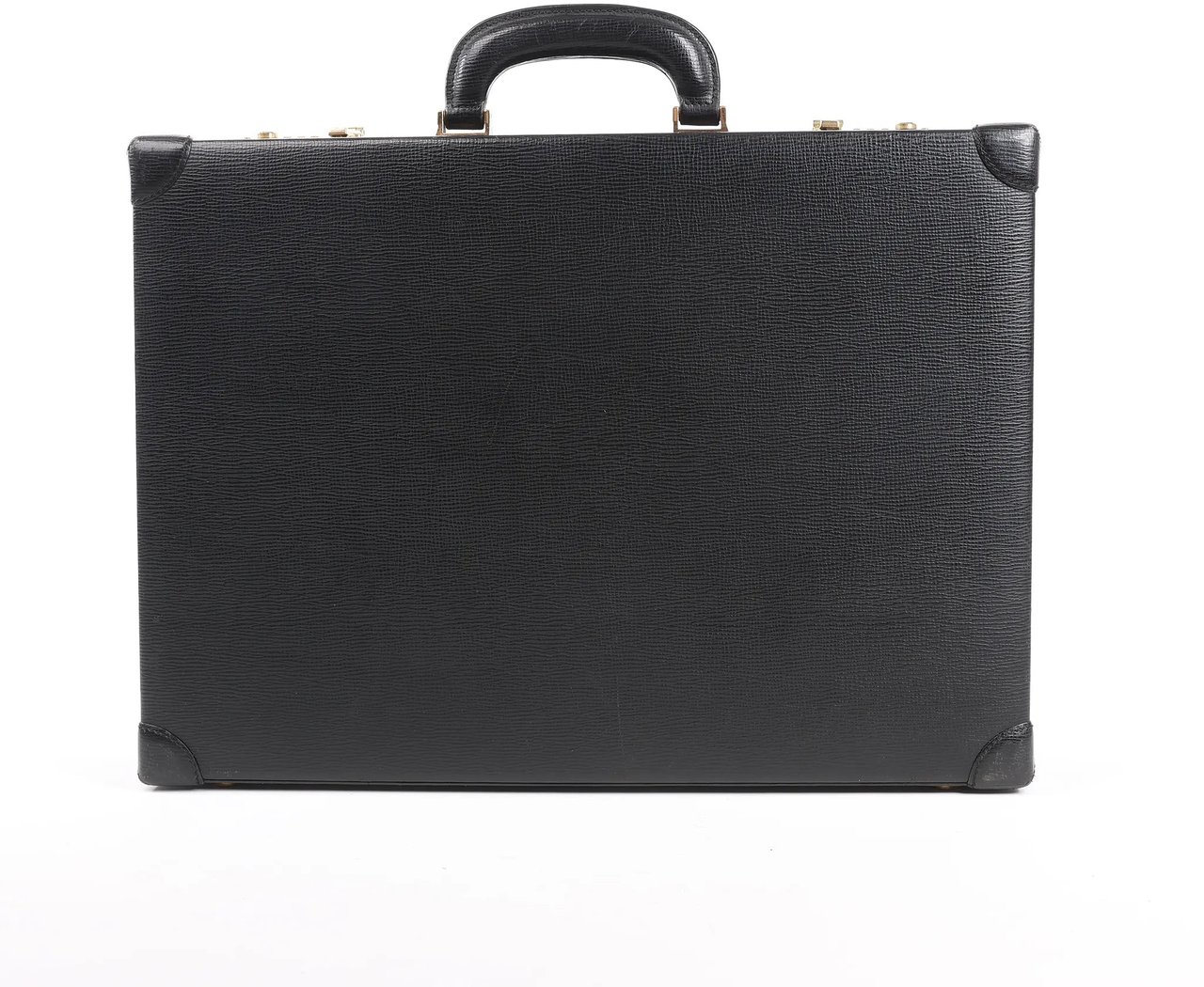 Loewe Loewe Anagram Leather Travel Bag in Black Zwart