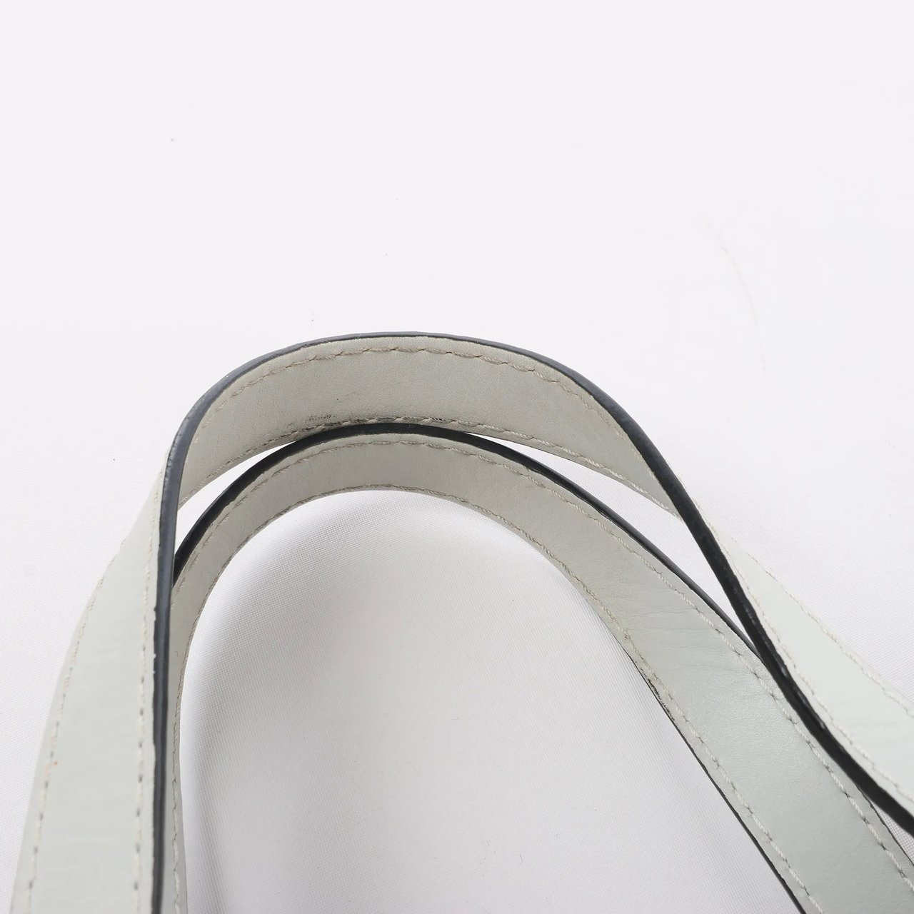 Loewe LOEWE Gate Mini Top Handle Leather 2Way Handbag in Gray Grijs