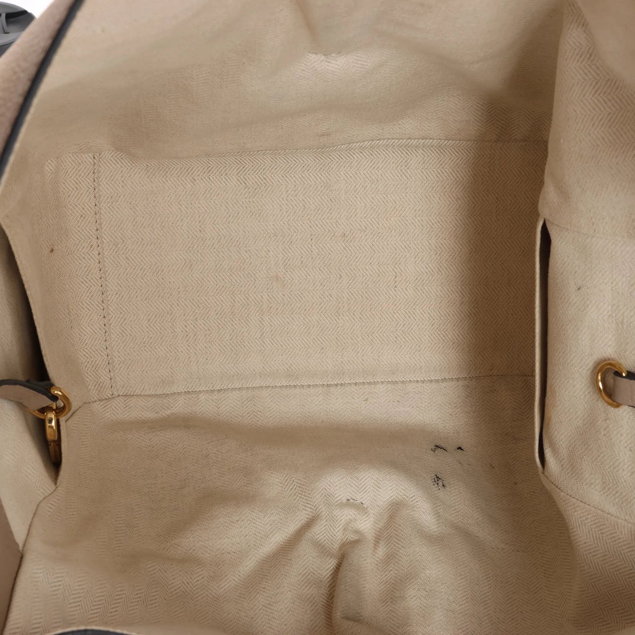 LOEWE Hammock Medium Leather 2Way Handbag in Beige Beige