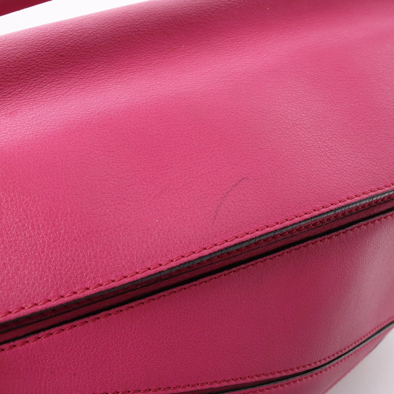 LOEWE Puzzle Medium Leather 2Way Handbag in Pink Roze