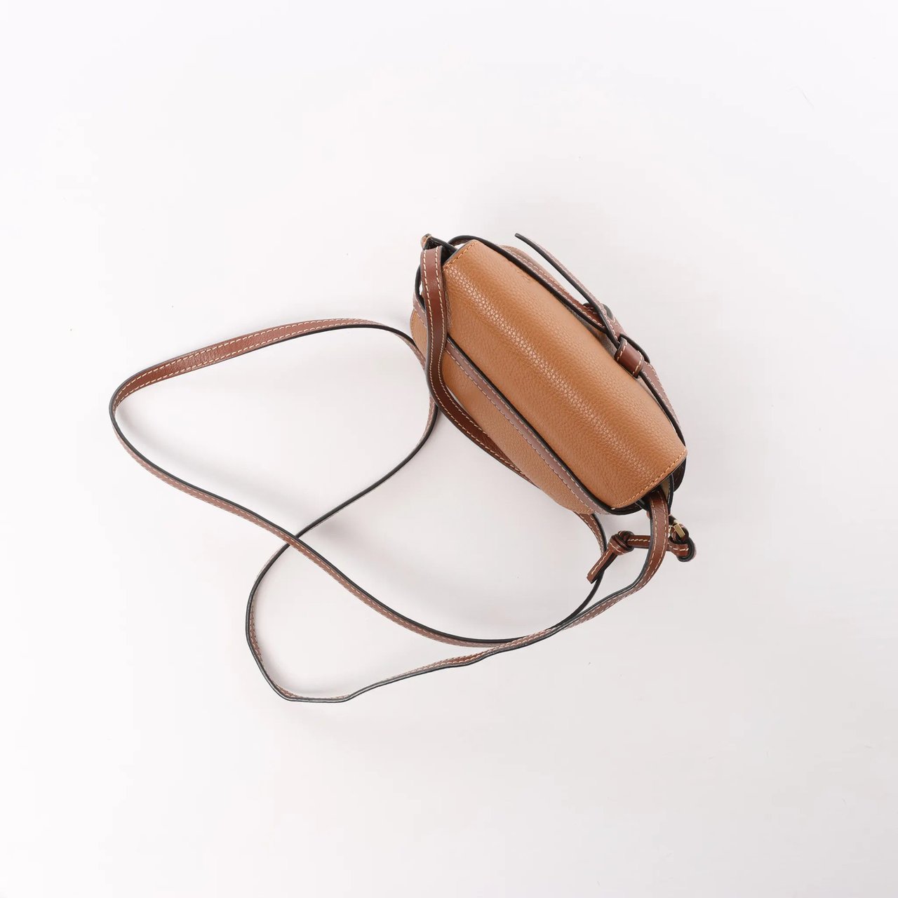 LOEWE Gate Small Crossbody Bag in Brown Bruin