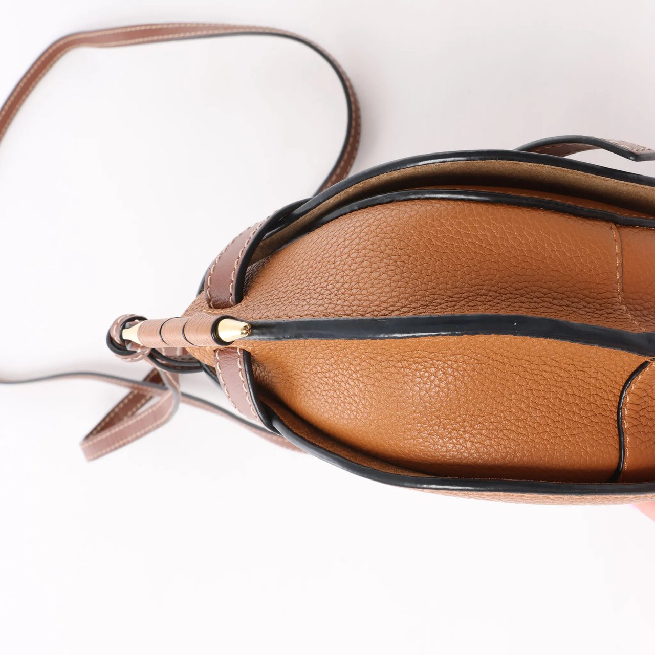 LOEWE Gate Small Crossbody Bag in Brown Bruin