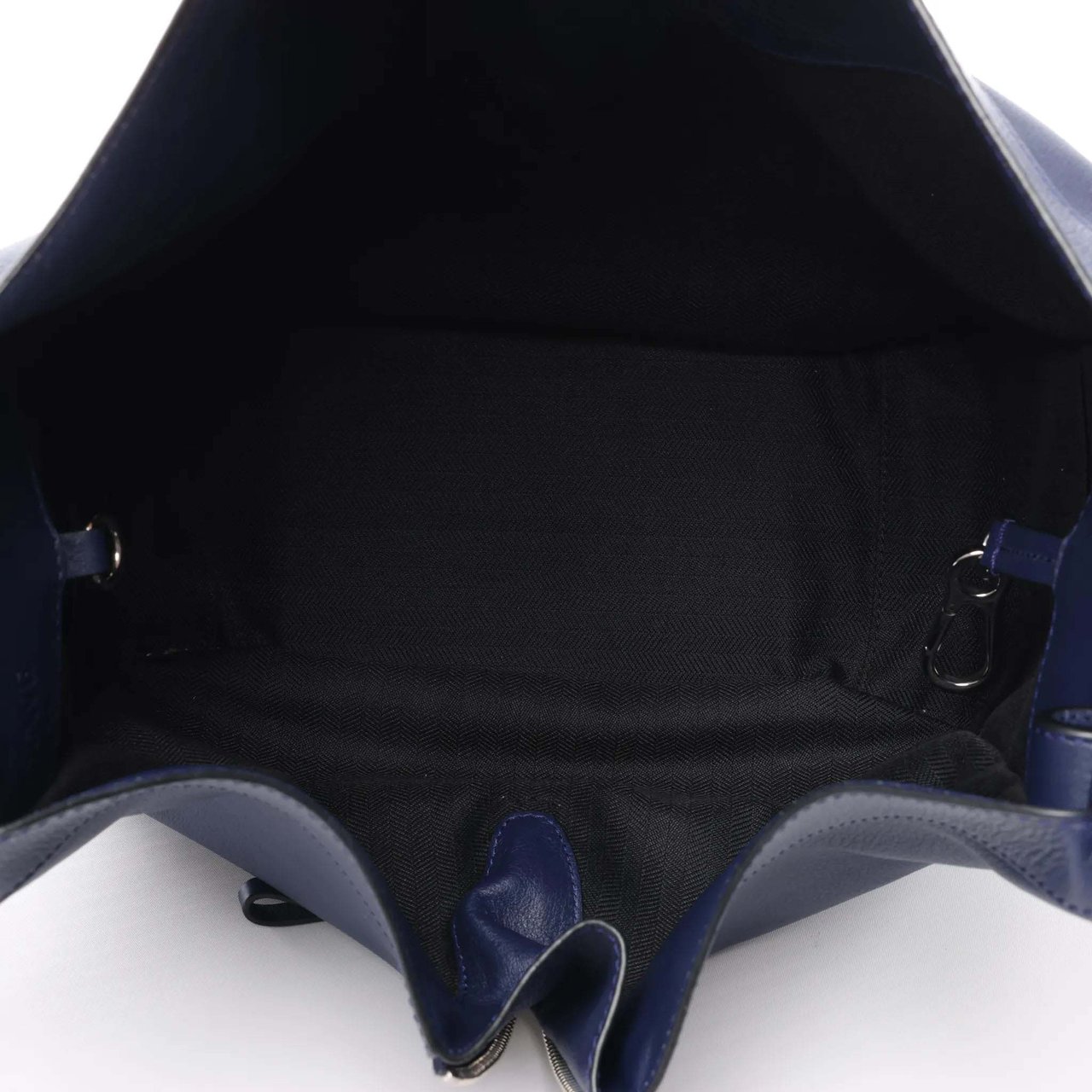 LOEWE Hammock Medium Leather 2Way Handbag in Navy Blue Navy