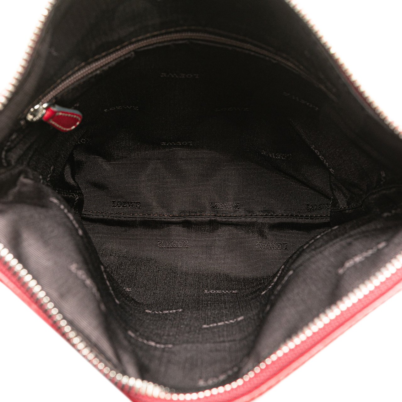 Loewe Leather Crossbody Rood