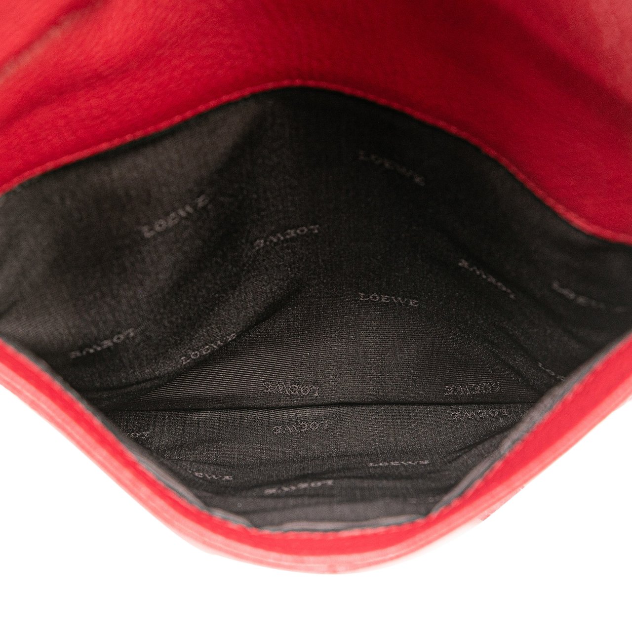 Loewe Leather Crossbody Rood