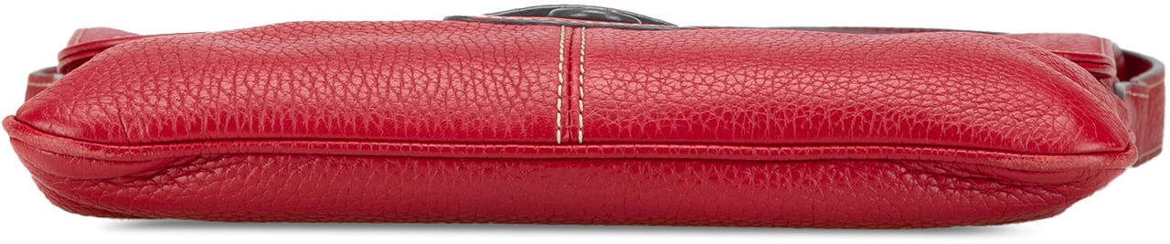 Loewe Leather Crossbody Rood