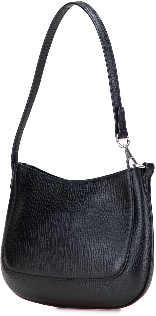 Loewe Leather Shoulder Bag Zwart