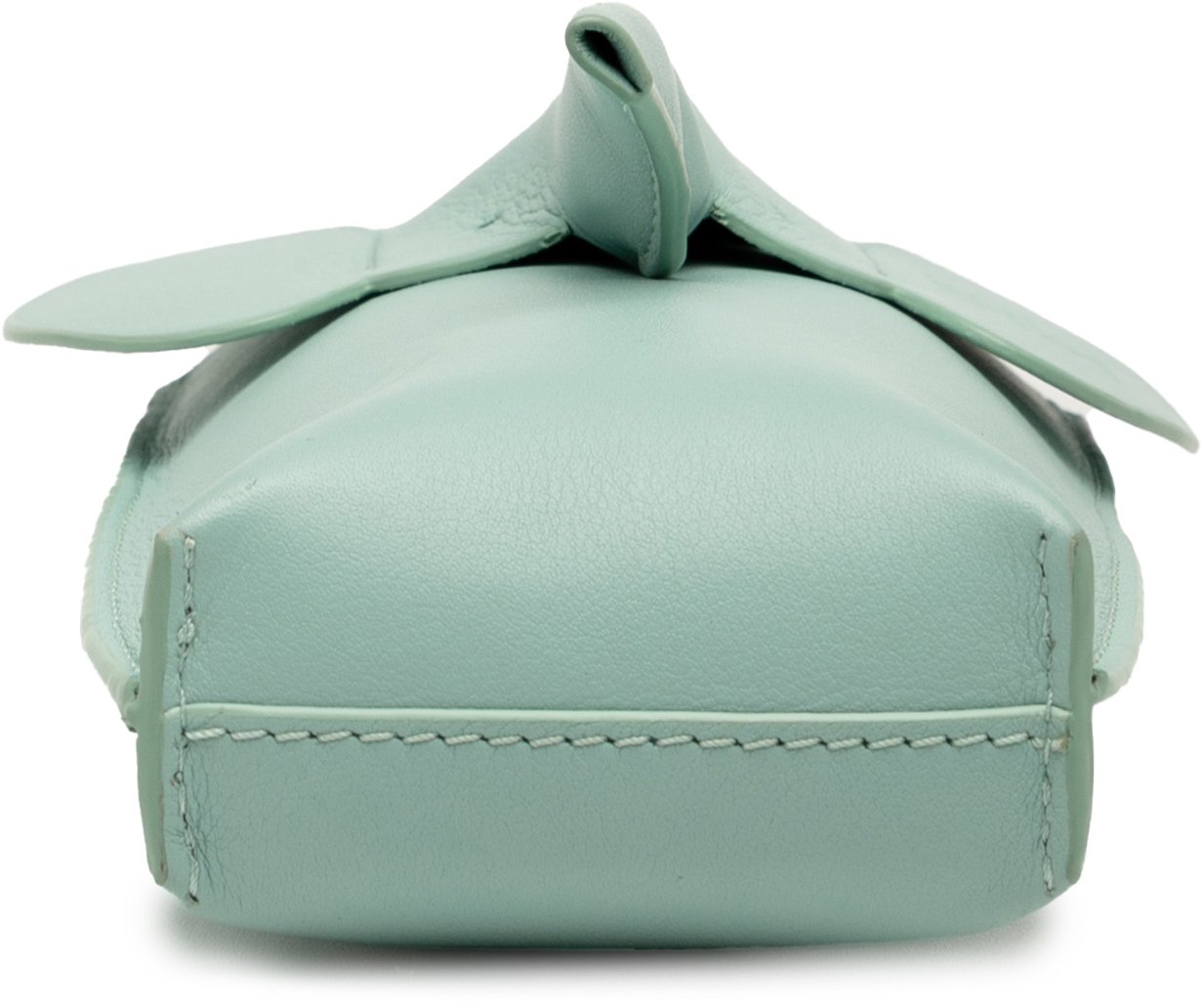 Loewe Leather Elephant Pocket Crossbody Groen