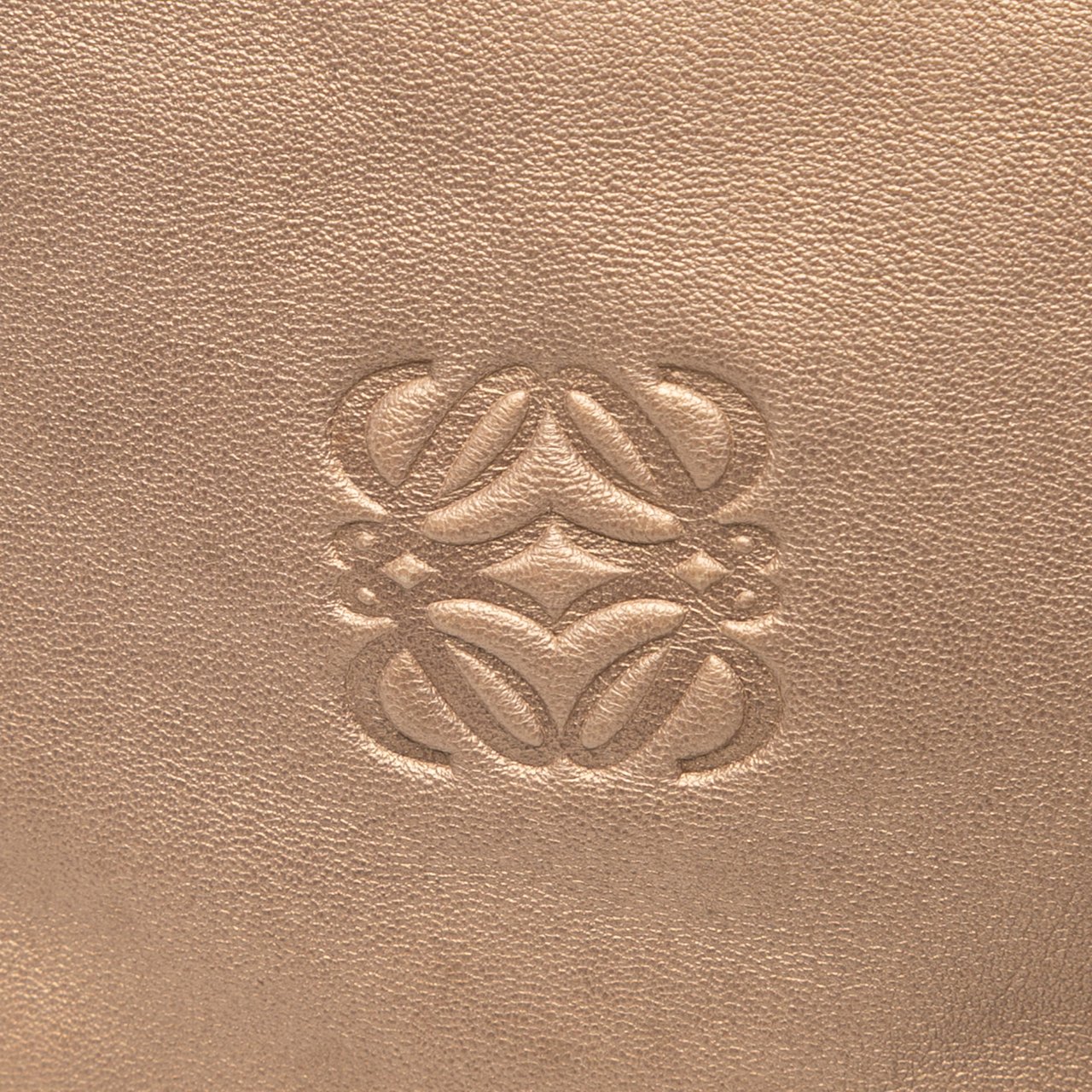 Loewe Anagram Nappa Tassel Hobo Goud