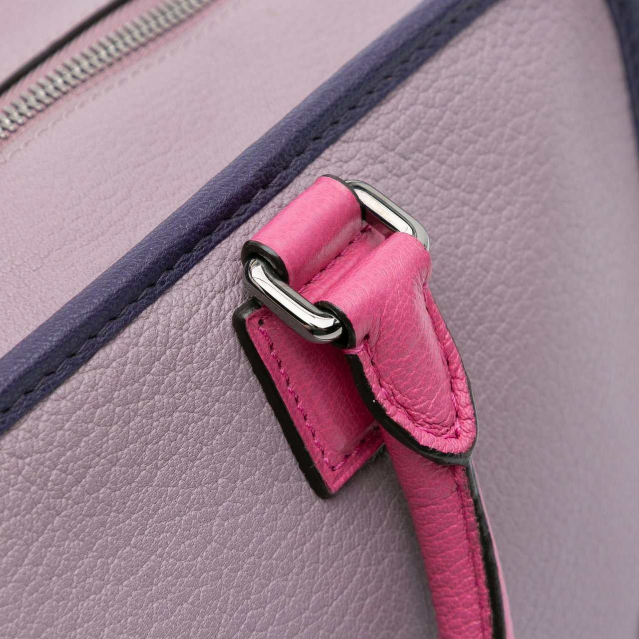 Loewe Tricolor Goatskin Amazona 36 Paars