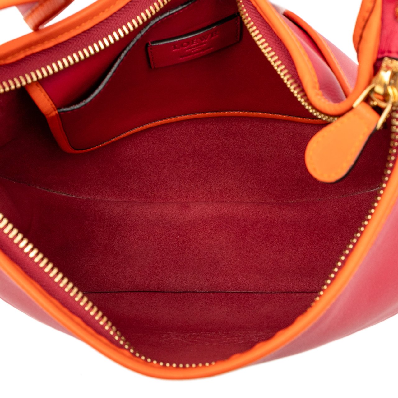 Loewe Leather Anagram Sofia Crossbody Rood