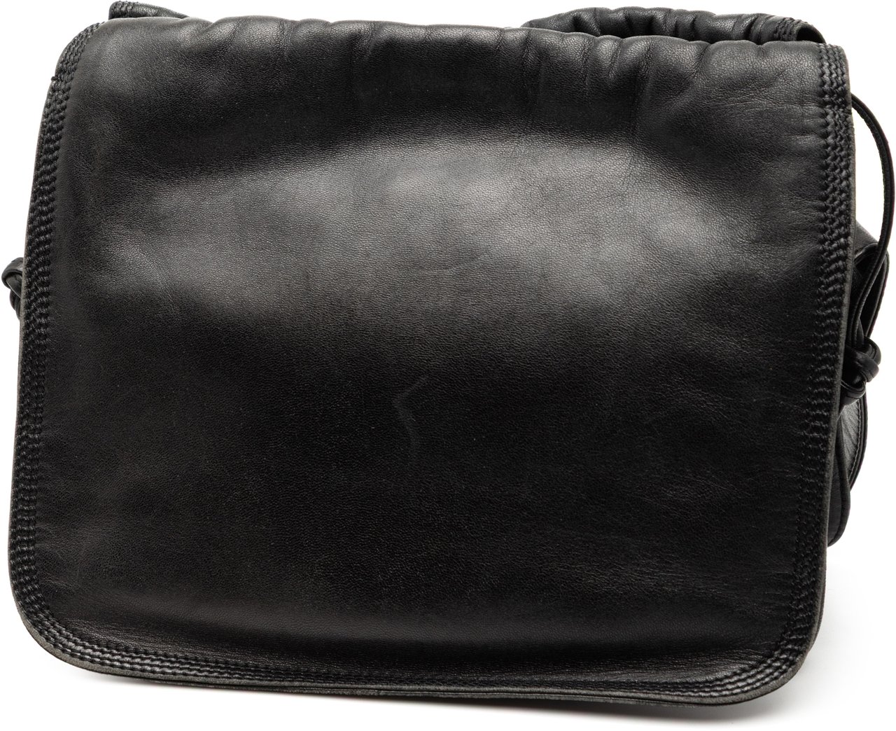 Loewe Nappa Anagram Drawstring Crossbody Zwart