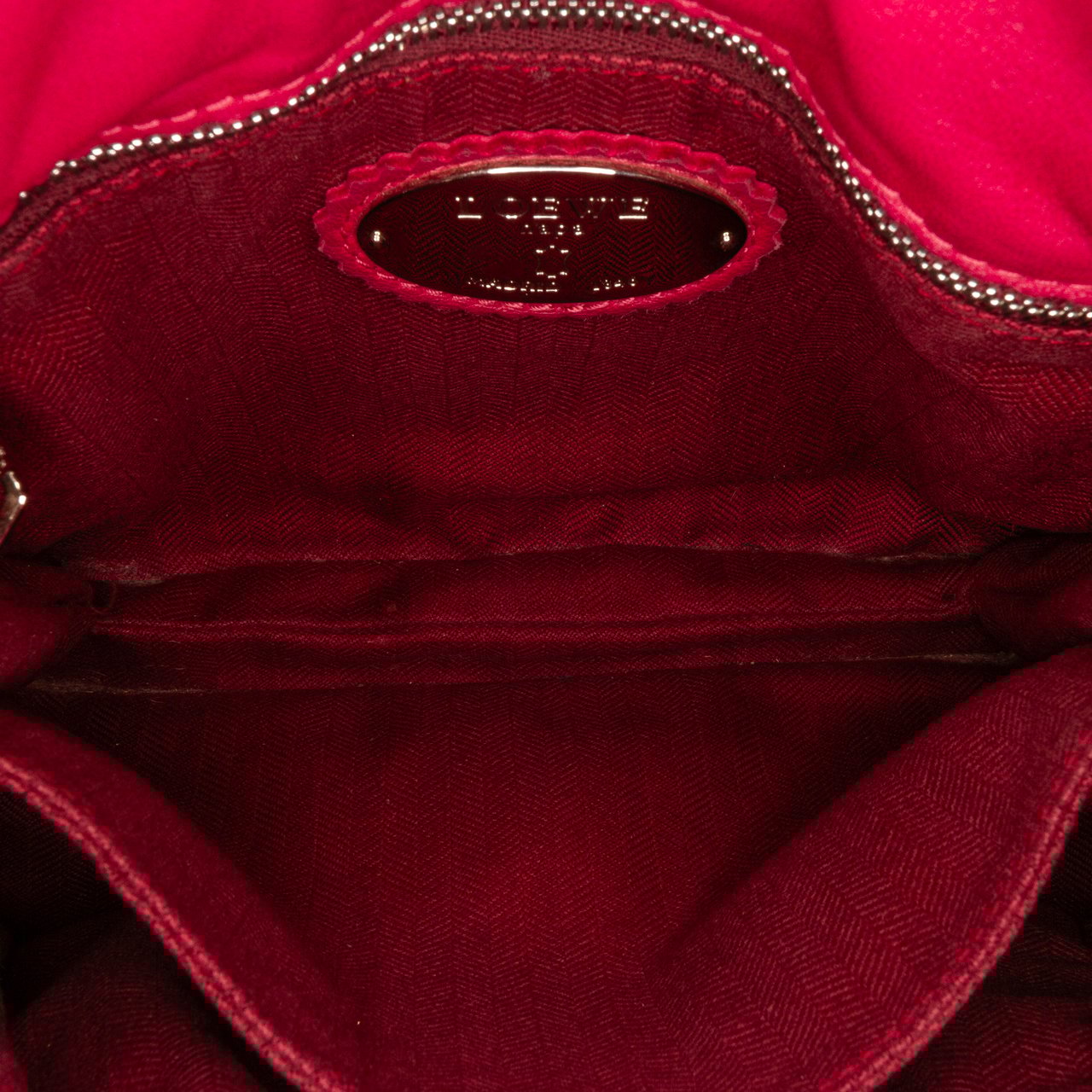 Loewe Small Leather Flamenco Crossbody Bag Roze