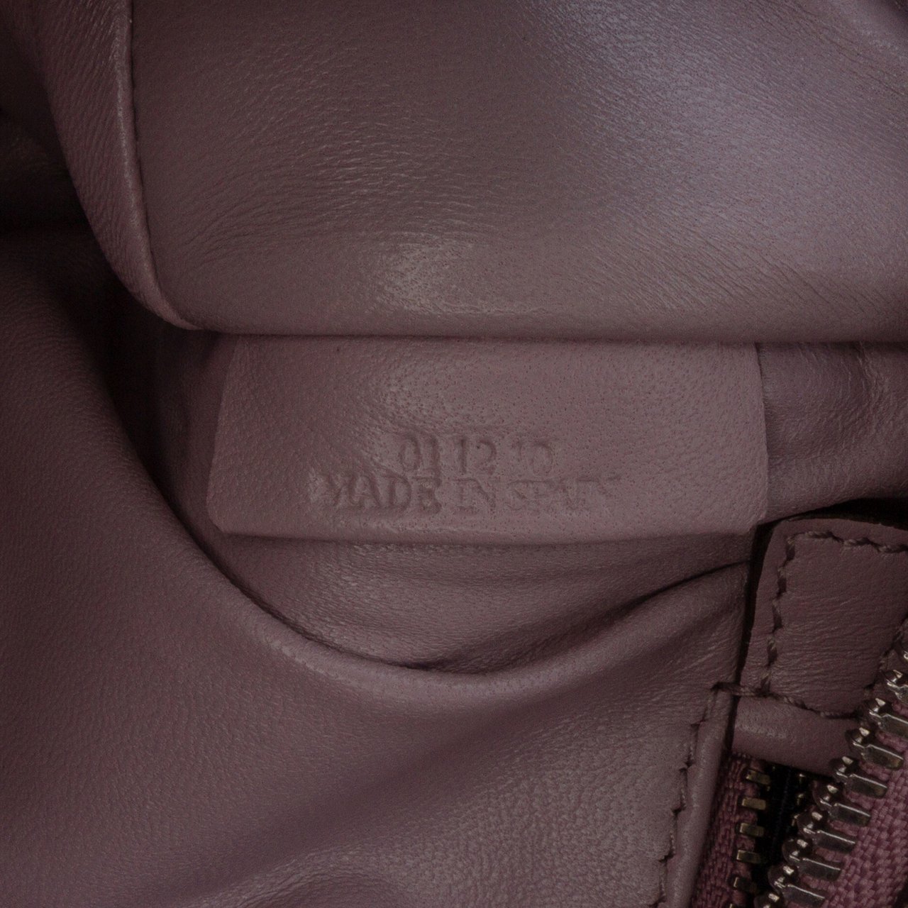 Loewe Tricolor Goatskin Amazona 28 Paars