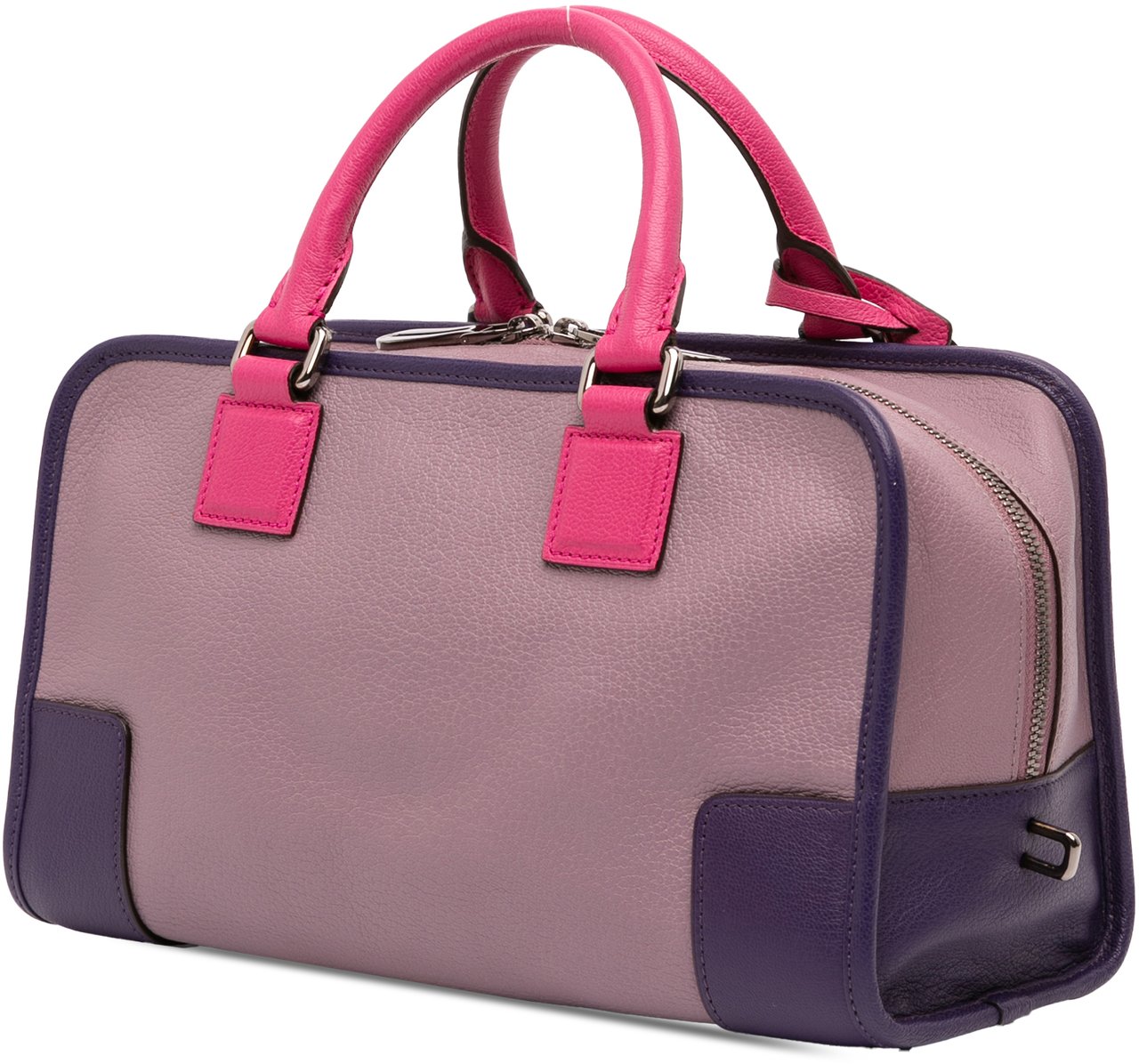 Loewe Tricolor Goatskin Amazona 28 Paars