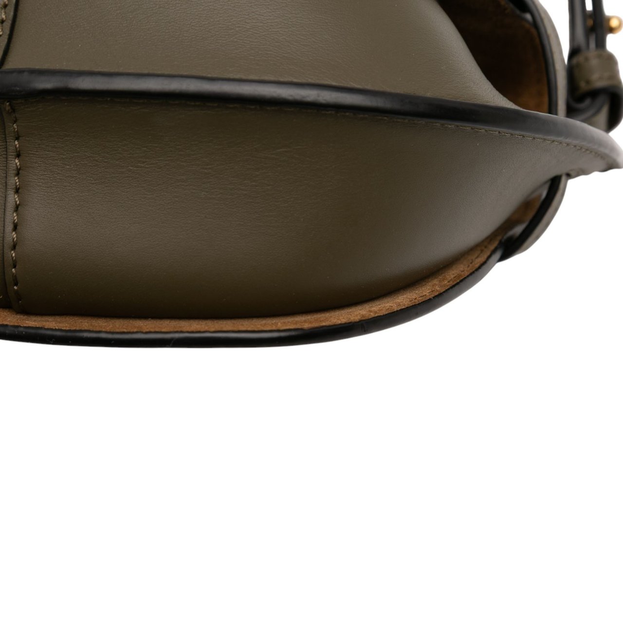 Loewe Mini Soft Calfskin Gate Dual Bag Bruin