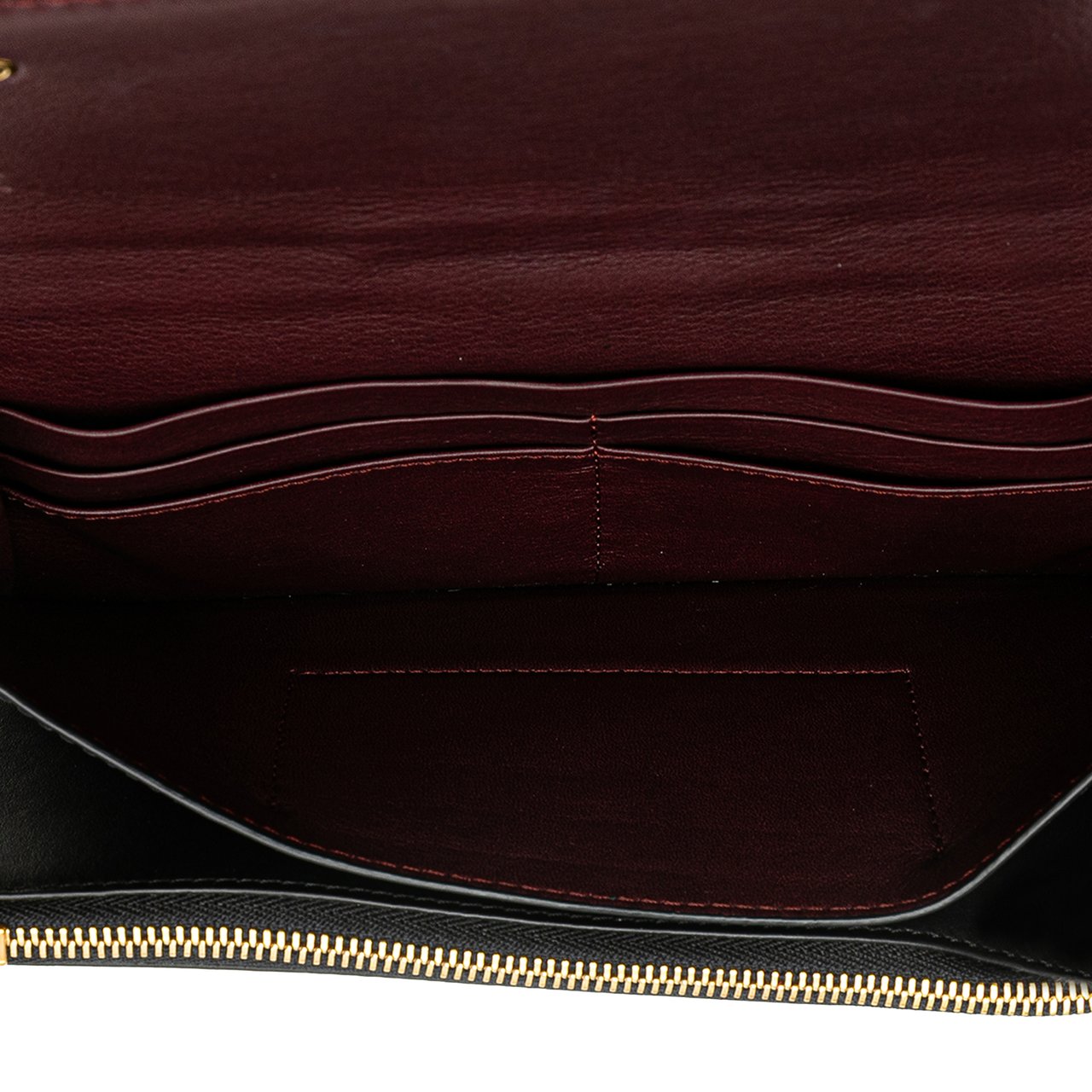 Loewe Bicolor Leather Gate Pochette Crossbody Oranje