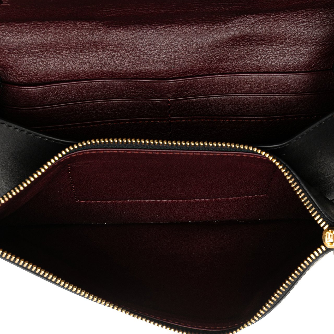 Loewe Bicolor Leather Gate Pochette Crossbody Oranje