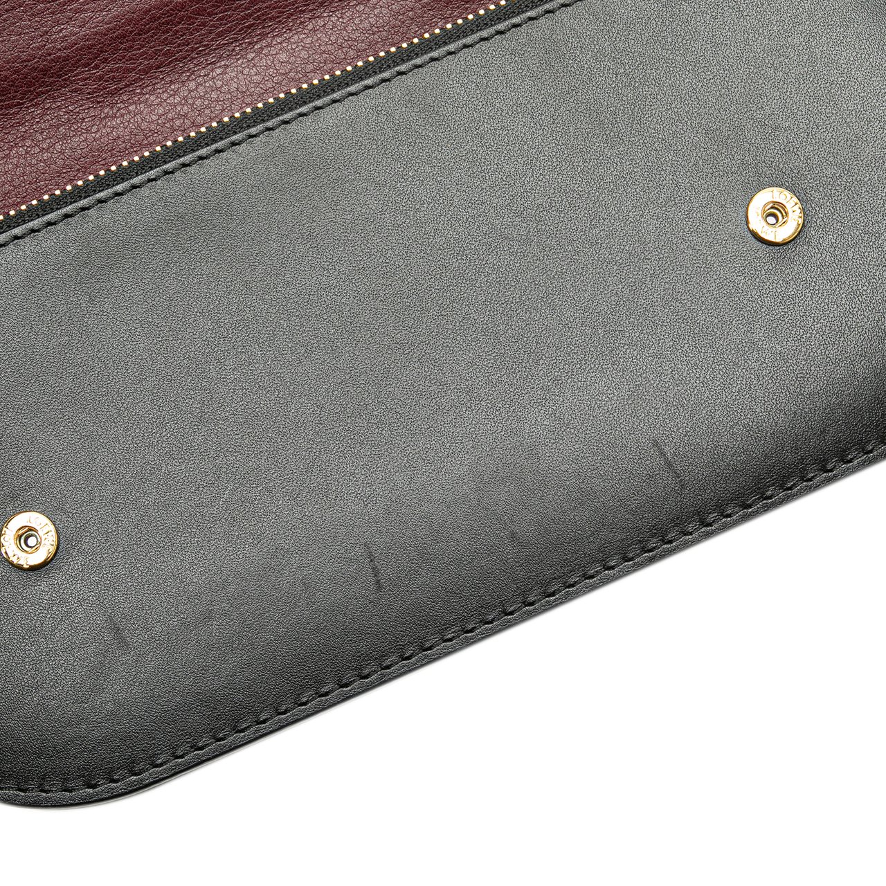 Loewe Bicolor Leather Gate Pochette Crossbody Oranje