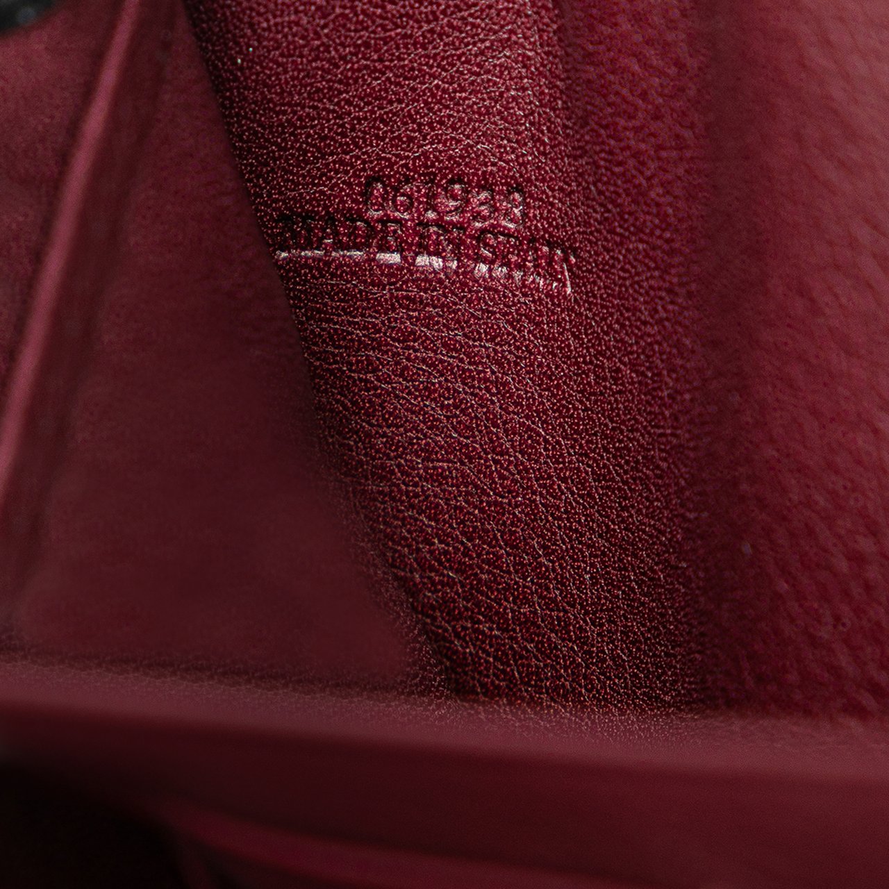 Loewe Bicolor Leather Gate Pochette Crossbody Oranje